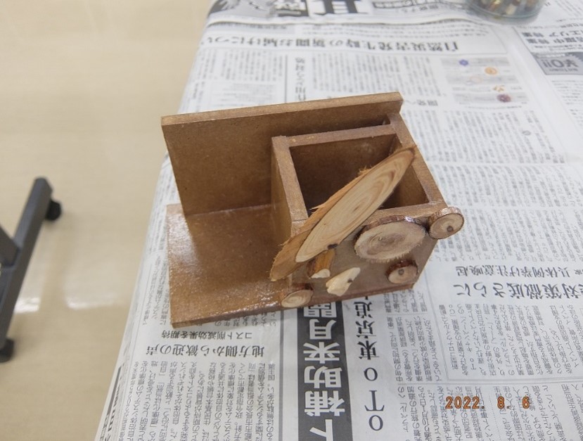 ペン立て　完成